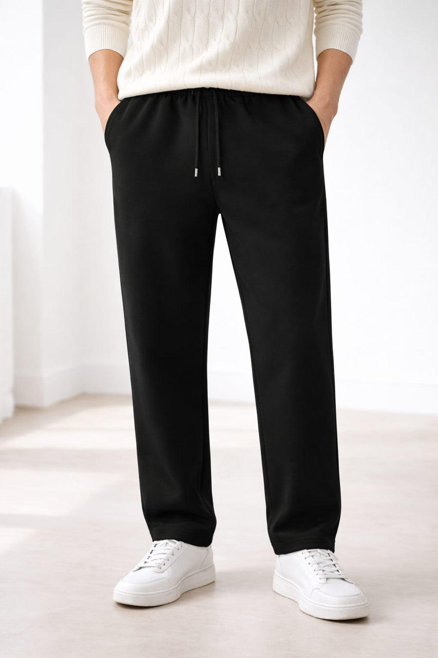 Tailored Straight Fit Trousers