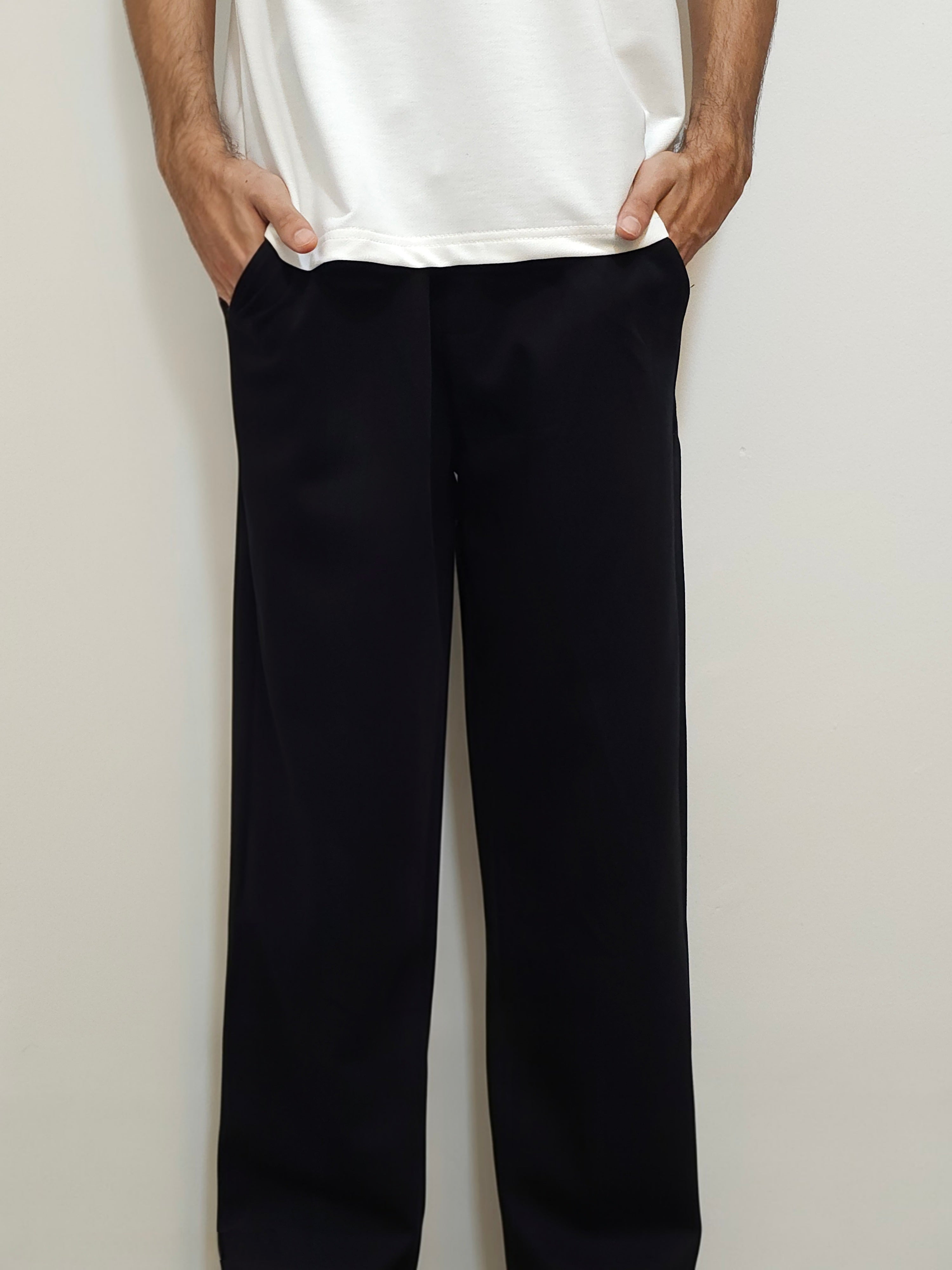 Premium Straight-Fit Soft Grey Trouser
