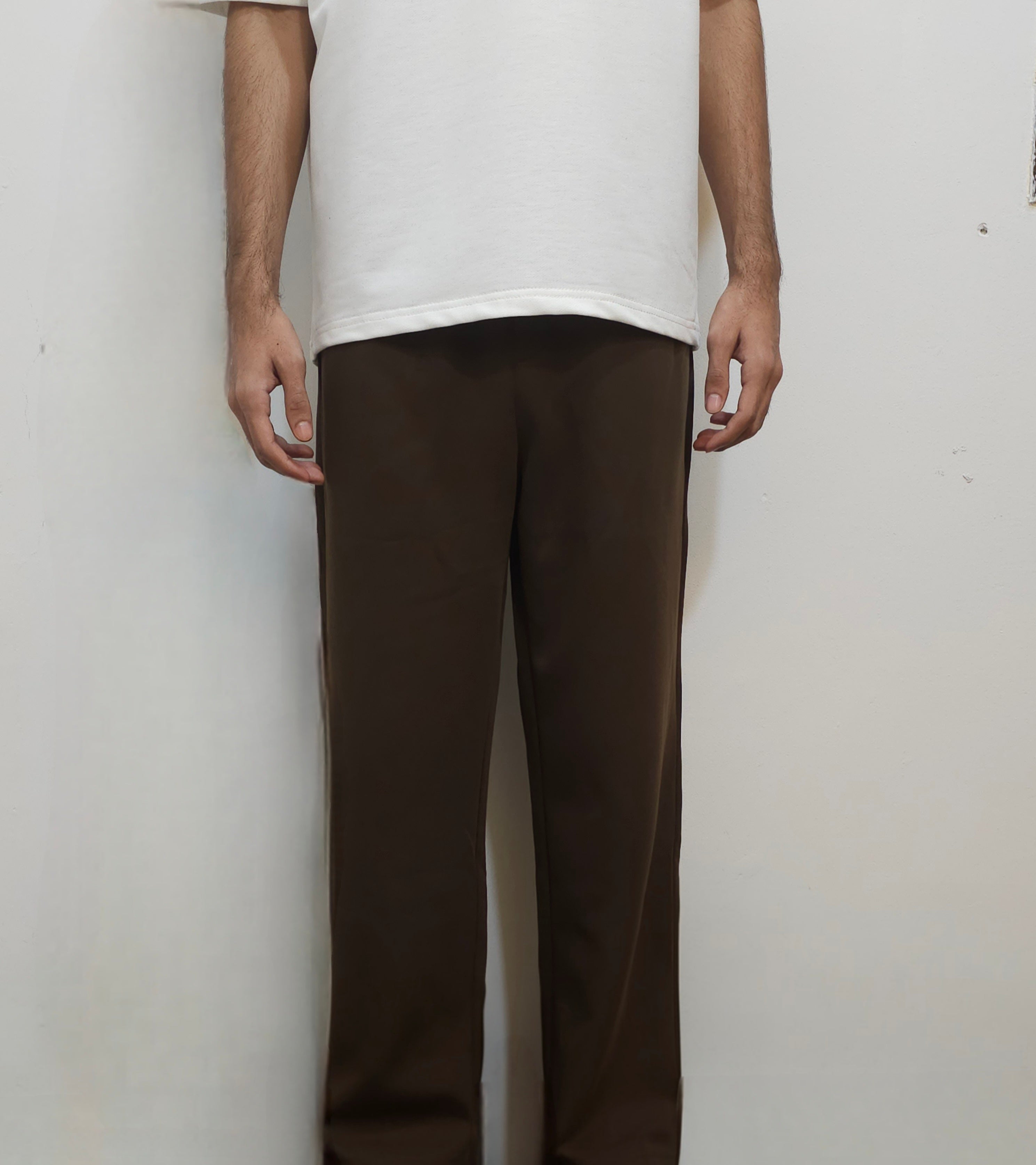 Premium Straight-Fit Soft Grey Trouser