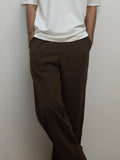 Tailored Straight Fit Trousers