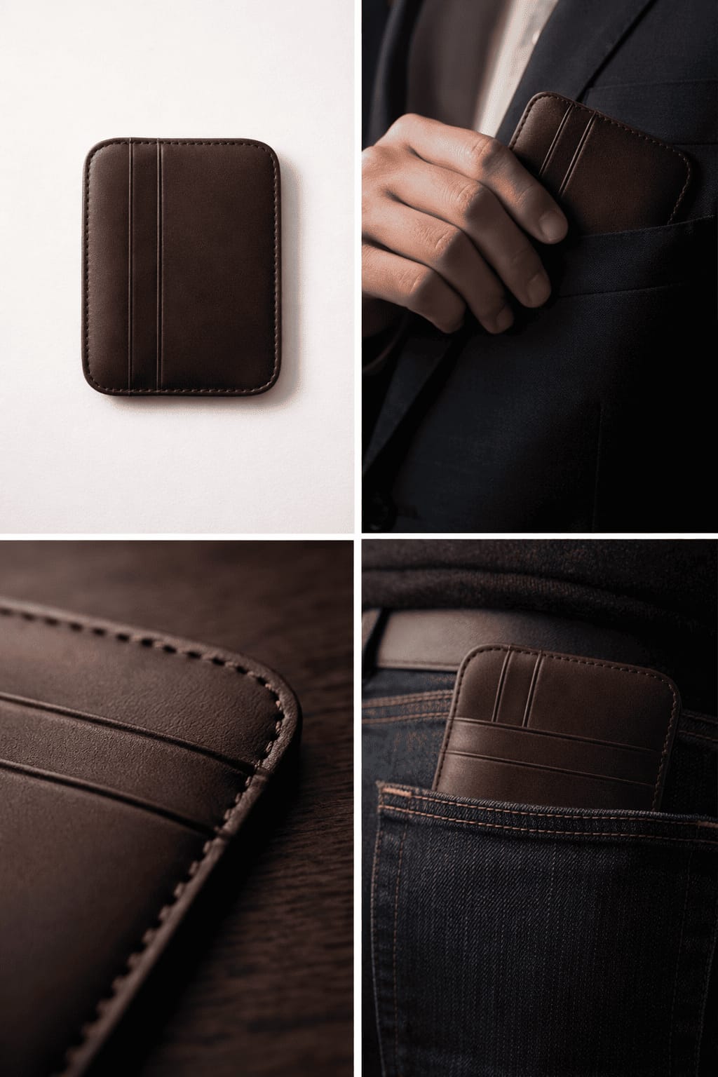 Classic Leather Wallet – Timeless Everyday Accessory