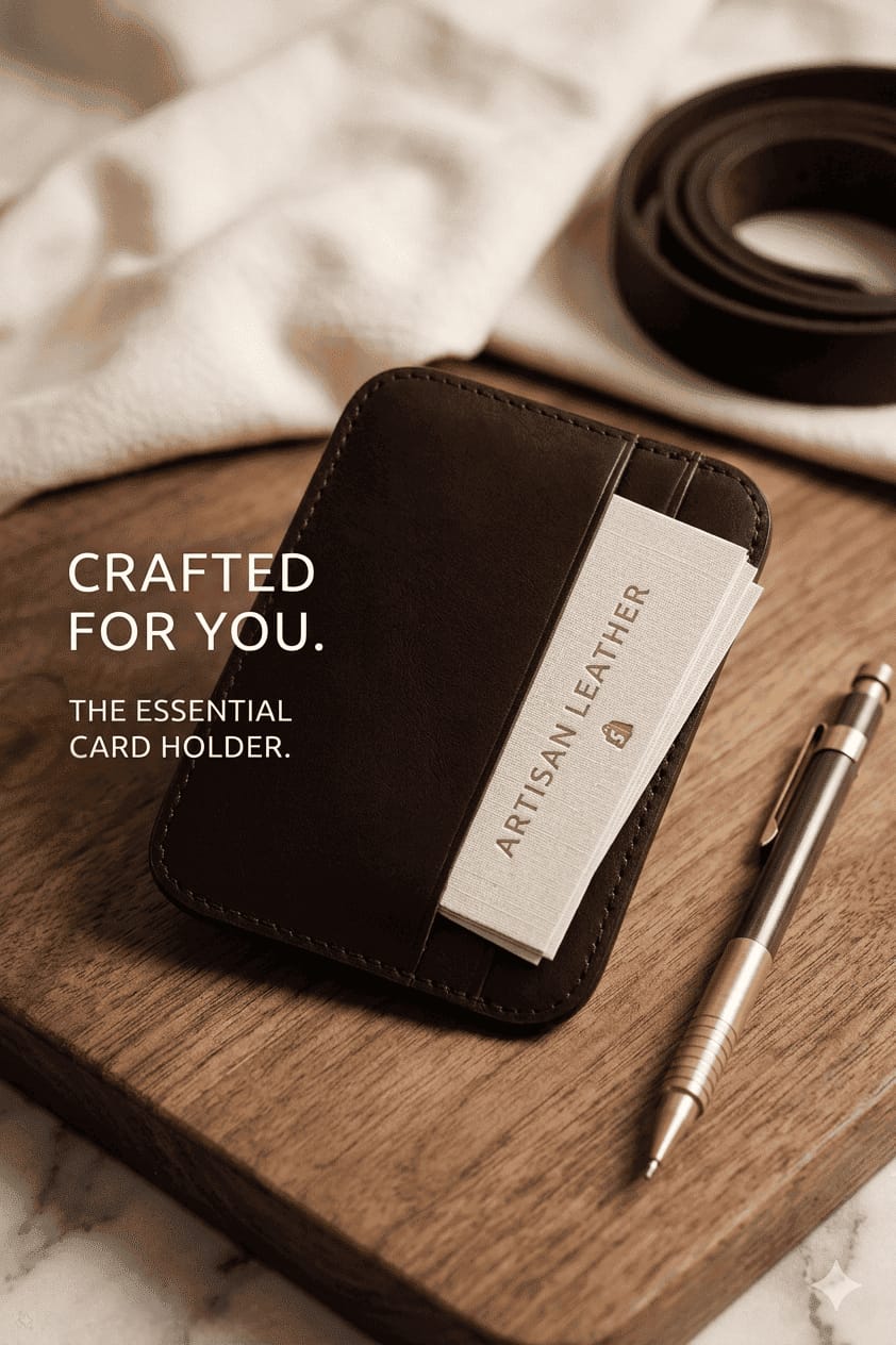 Classic Leather Wallet – Timeless Everyday Accessory