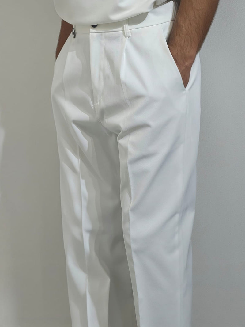 Men’s Classic Tailored Straight Trousers